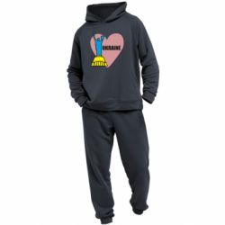 Мужской костюм Ukraine in heart - PrintSalon