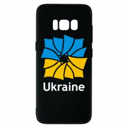 Чехол для Samsung S8 Ukraine квадратний прапор-PrintSalon Чехол для Samsung S8 Ukraine квадратний прапор