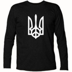 Футболка с длинным рукавом Ukraine Peace - PrintSalon