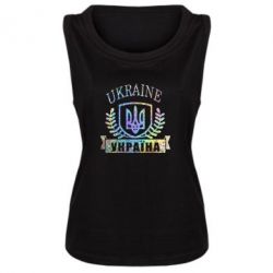 Майка жіноча Ukraine Україна Голограма - PrintSalon
