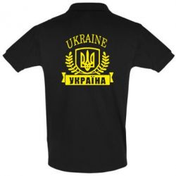 Мужское поло Ukraine Україна - PrintSalon