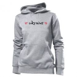 Женское худи Ukraine вишиванка