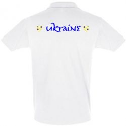 Мужское поло Ukraine вишиванка
