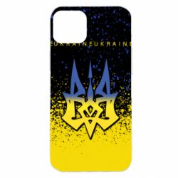 Чохол для iPhone 14 Plus Ukraine, yellow blue - PrintSalon