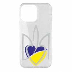 Чехол для iPhone 14 Pro Max Ukrainian heart - PrintSalon