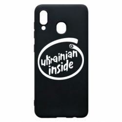 Чехол для Samsung A20 Ukrainian inside - PrintSalon