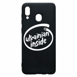 Чехол для Samsung A30 Ukrainian inside - PrintSalon