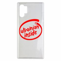 Чехол для Samsung Note 10 Plus Ukrainian inside - PrintSalon