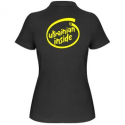 Женское поло Ukrainian inside - PrintSalon
