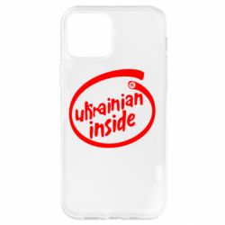 Чехол для iPhone 12 Ukrainian inside - PrintSalon