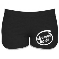 Женские шорты Ukrainian inside - PrintSalon
