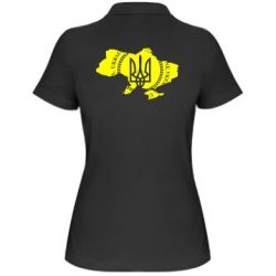 Жіноче поло Ukrainian Map - PrintSalon