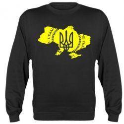 Світшот Ukrainian Map - PrintSalon