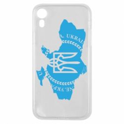 Чохол для iPhone XR Ukrainian Map - PrintSalon