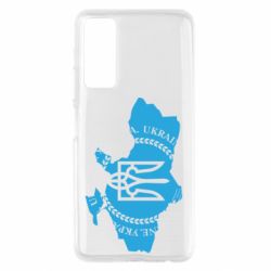 Чохол для Huawei P Smart 2021 Ukrainian Map - PrintSalon