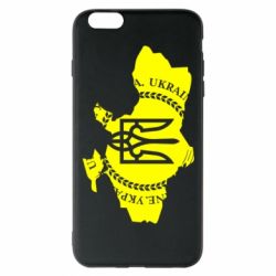 Чохол для iPhone 6 Plus/6S Plus Ukrainian Map - PrintSalon