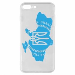 Чохол для iPhone 7 Plus Ukrainian Map - PrintSalon
