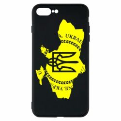 Чохол для iPhone 8 Plus Ukrainian Map - PrintSalon