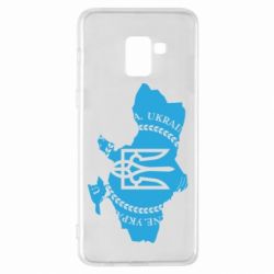 Чохол для Samsung A8+ 2018 Ukrainian Map - PrintSalon