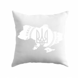 Подушка Ukrainian Map - PrintSalon