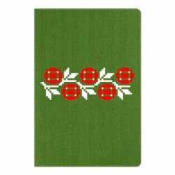 Блокнот з принтом Українська вишивка