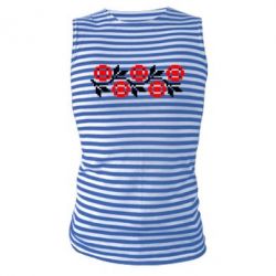 Майка-тільняшка Українська вишивка - PrintSalon