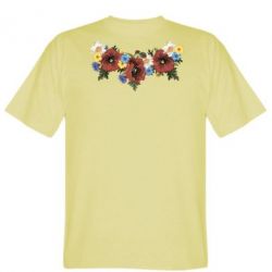 Мужская футболка Stedman Украинские цветы