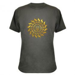 Камуфляжная футболка Украинский герб-солнце Голограмма - PrintSalon