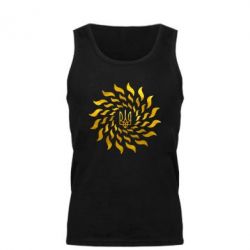 Майка чоловіча Український герб-сонце Голограма