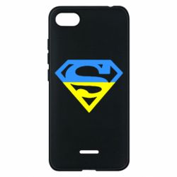 Чехол для Xiaomi Redmi 6A Український Superman - PrintSalon