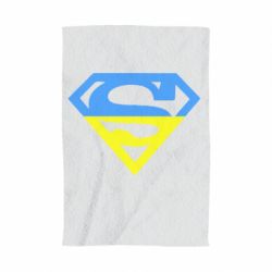 Полотенце с принтом Український Superman - PrintSalon