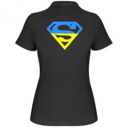 Женское поло Український Superman - PrintSalon