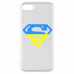 Чехол для iPhone SE 2020 Український Superman - PrintSalon