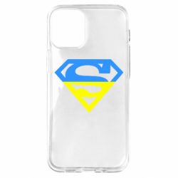 Чехол для iPhone 12 mini Український Superman - PrintSalon