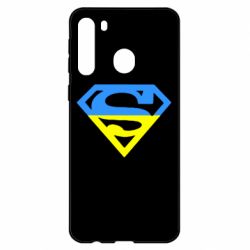 Чехол для Samsung A21 Український Superman - PrintSalon