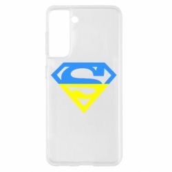 Чехол для Samsung S21 Український Superman - PrintSalon