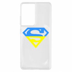 Чехол для Samsung S21 Ultra Український Superman - PrintSalon