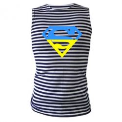 Майка-тельняшка Український Superman - PrintSalon