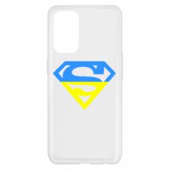 Чехол для Oppo Reno 5 4G Український Superman - PrintSalon