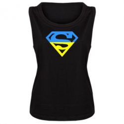 Женская майка Український Superman - PrintSalon