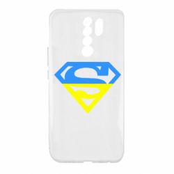 Чехол для Xiaomi Redmi 9 Український Superman - PrintSalon