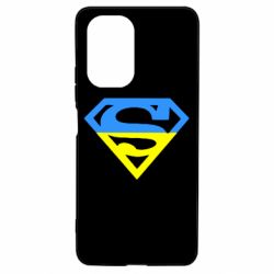 Чехол для Xiaomi Poco F3/K40 Український Superman - PrintSalon