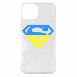 Чехол для iPhone 14 Український Superman - PrintSalon