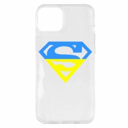 Чехол для iPhone 14 Plus Український Superman - PrintSalon