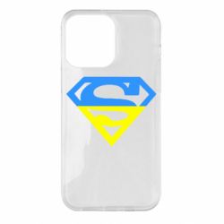 Чехол для iPhone 14 Pro Max Український Superman - PrintSalon