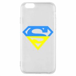 Чехол для iPhone 6/6S Український Superman - PrintSalon
