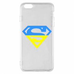 Чехол для iPhone 6 Plus/6S Plus Український Superman - PrintSalon