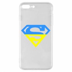Чехол для iPhone 7 Plus Український Superman - PrintSalon