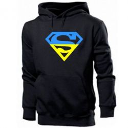 Мужское худи Український Superman - PrintSalon