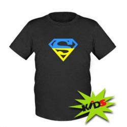Детская футболка Український Superman - PrintSalon